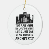 Definitie architect keramisch ornament (Links)