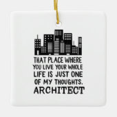 Definitie architect keramisch ornament (Voorkant)