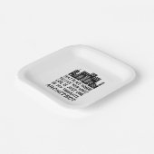 Definitie architect papieren bordje (Gebogen)