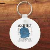 Definitie architect sleutelhanger (Voorkant)