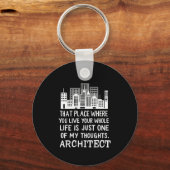 Definitie architect sleutelhanger (Voorkant)