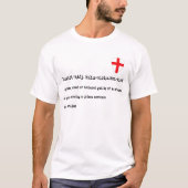 Definitie Australische veroordeling T-shirt (Voorkant)