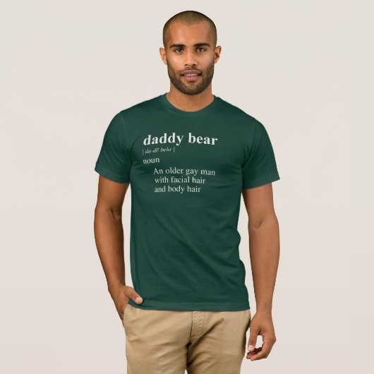 DEFINITIE BEER DADDY T-SHIRT (Voorkant volledig)