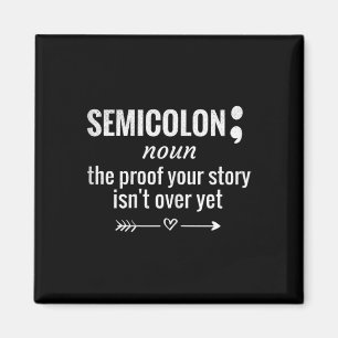 Definitie Bewustzijn Semicolon Zelfmoordpreventie Magneet