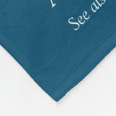 Definitie Boyfriend Cool Fun Blauw Fleece Deken (Hoek)