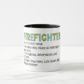 Definitie brandweerman mok (Midden)