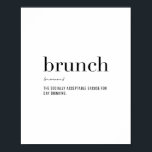 Definitie Brunch Poster<br><div class="desc">Definitie Brunch</div>