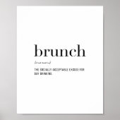 Definitie Brunch Poster (Voorkant)