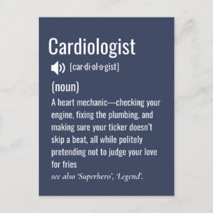 Definitie cardioloog briefkaart