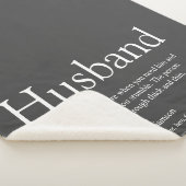 Definitie citaat moderne koele grijze echtgenoot sherpa deken (3/4)