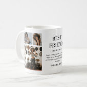 Definitie Collage van Beste Vriend Koffiemok (Voorkant links)