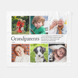 Definitie Collage van Ouders van Ouders Fleece Deken
