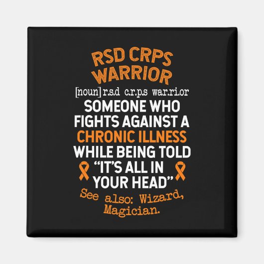 Definitie CRPS Warrior Magneet (Voorkant)