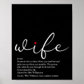 Definitie Echte Liefde Rode Hart Fun Script Voor V Poster (Voorkant)