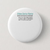 Definitie Ehlers Danlos Warrior Ronde Button 5,7 Cm (Voorkant)