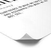 Definitie Faith Poster (Hoek)