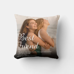 Definitie Foto Beste Vriendin BFF Kussen
