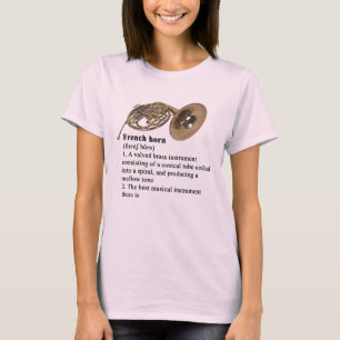 Definitie Franse Hoorn T-shirt