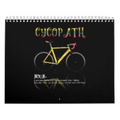 Definitie Funny Cycling Addict Gift for Kalender (Hoes)
