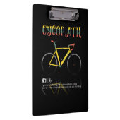 Definitie Funny Cycling Addict Gift for Klembord (Rechts)