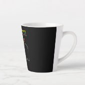 Definitie Funny Cycling Addict Gift for Latte Mok (Rechts)
