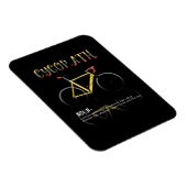 Definitie Funny Cycling Addict Gift for Magneet (Rechterzijde)