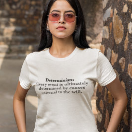 Definitie 'Geen vrije wil' vrouwen T-shirt