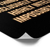 Definitie Halve marathonloper Fitness Gr uitvoeren Poster (Hoek)