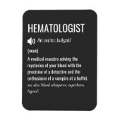 Definitie hematoloog magneet (Verticaal)