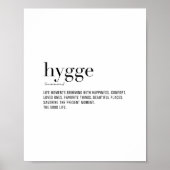 Definitie Hygge Poster (Voorkant)