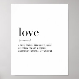 Definitie Love Poster