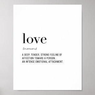 Definitie Love Poster