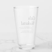 Definitie Meidenavond Persoonlijk Glas (Achterkant)