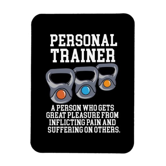 Definitie Persoonlijke Trainer Magneet (Verticaal)