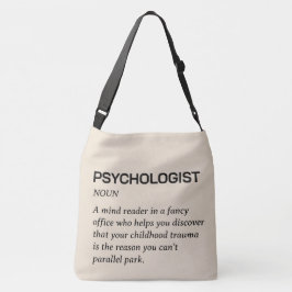 Definitie psycholoog crossbody tas