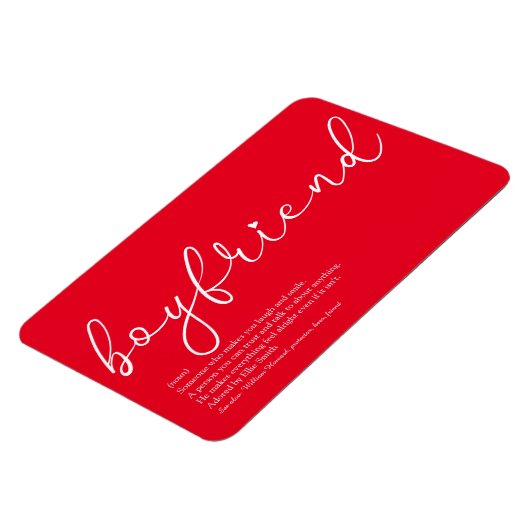 Definitie script liefde hart rode vriend magneet (Linkerzijde)