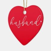 Definitie Script Rode Beste Man Ter Wereld Ooit Keramisch Ornament (Links)