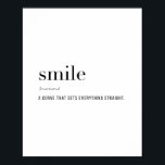 Definitie Smile Poster<br><div class="desc">Definitie Smile</div>