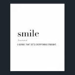 Definitie Smile Poster<br><div class="desc">Definitie Smile</div>