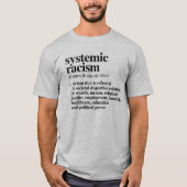 Definitie systeemracisme t-shirt (Voorkant)