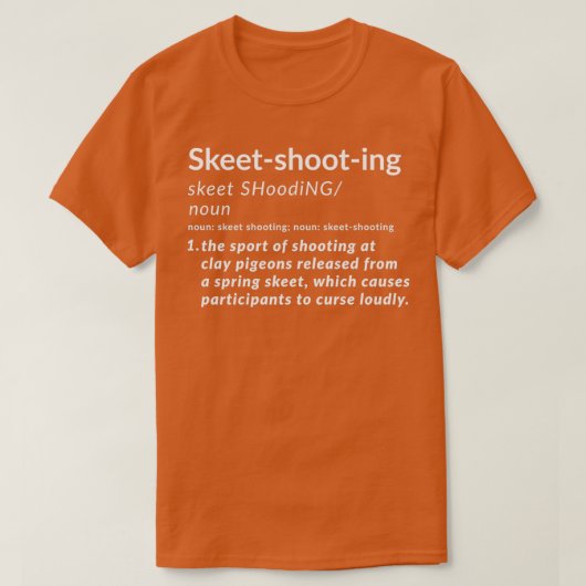 Definitie T-shirt (Design voorkant)