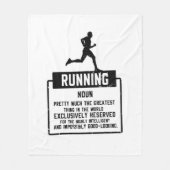 Definitie uitvoeren fleece deken (Voorkant)