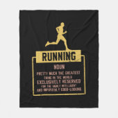 Definitie uitvoeren fleece deken (Voorkant)