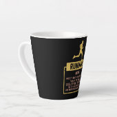 Definitie uitvoeren latte mok (Linkerhoek)