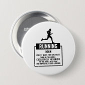 Definitie uitvoeren ronde button 7,6 cm (Voorkant /achterkant)