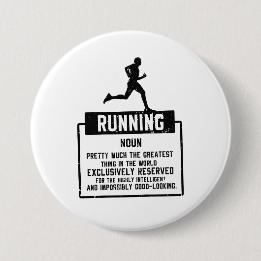 Definitie uitvoeren ronde button 7,6 cm (Voorkant)