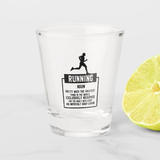 Definitie uitvoeren shot glas (Voorkant)