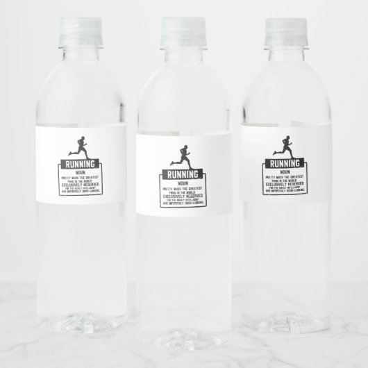 Definitie uitvoeren waterfles etiket (Flessen)