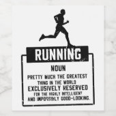 Definitie uitvoeren wijn etiket (Enkel label)