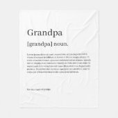 Definitie uw eigen, persoonlijk gepersonaliseerde  fleece deken (Voorkant)